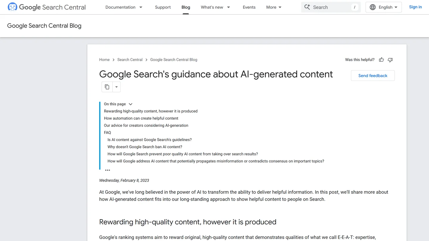 Does Google Penalize AI Content? What the Primary Sources Say
